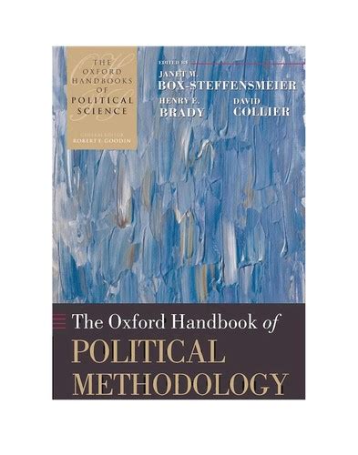 The Oxford Handbook Of Political Methodology 2008 Edition Open Library