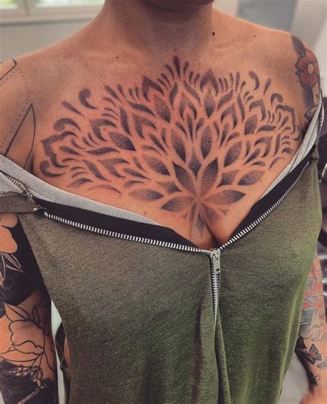 Full Chest Tattoos For Women