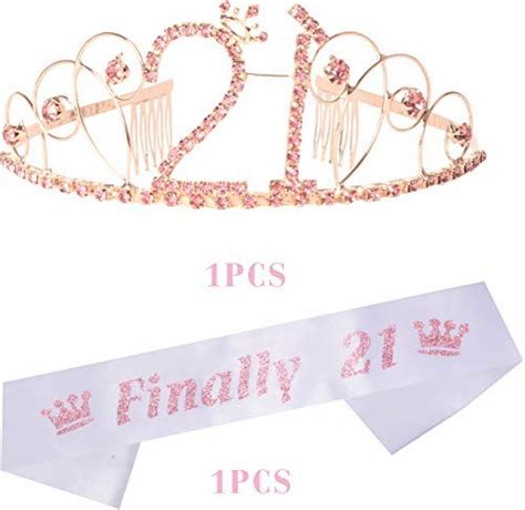 Meant Tobe St Birthday Sash And Tiara For Women Fabulous Set