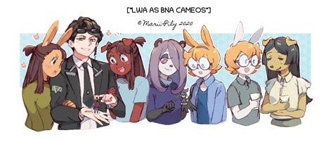 Little Witch Academia characters as their Brand New Animal cameos! By ...