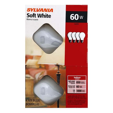 Sylvania A Watt Soft White Indoor Light Bulbs Shop Light Bulbs