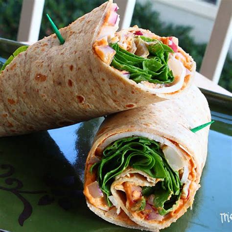 Jason S Deli Mediterranean Wrap With Whole Wheat Tortilla Turkey