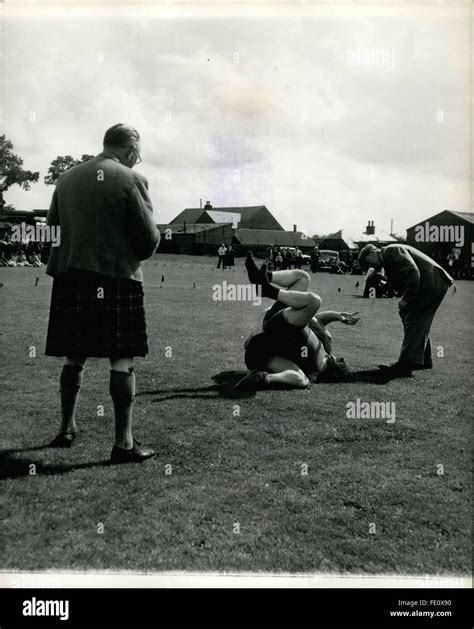 1973 - Crieff Highland gathering at Market Park, Crieff.; The catch-as ...