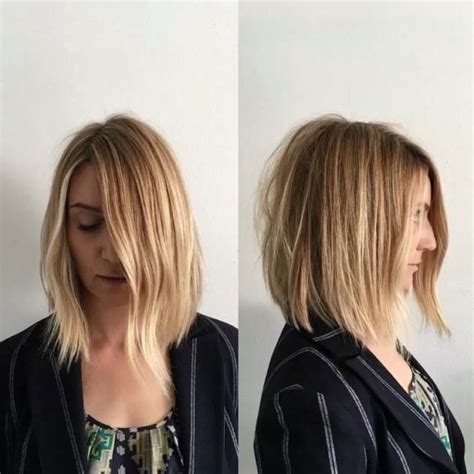 Blonde Messy Textured Bob With Invisible Layers The Latest Hairstyles