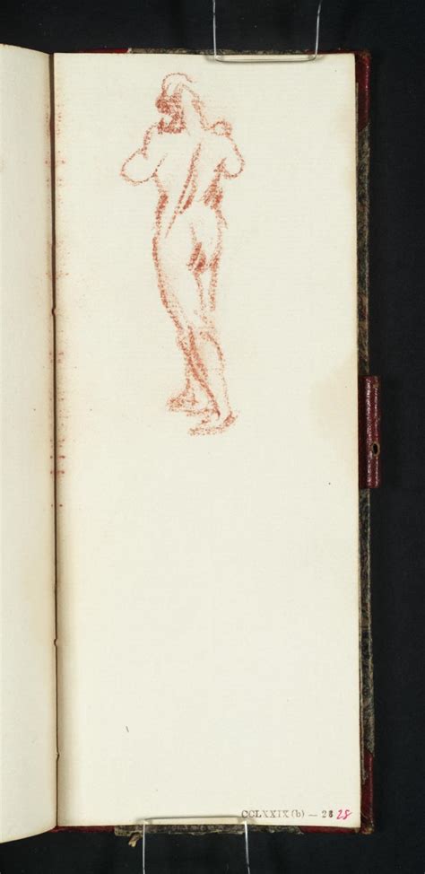 Joseph Mallord William Turner Standing Nude J M W Turner