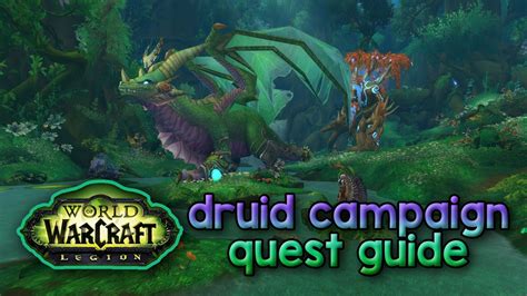 Legion Druid Campaign Quest The Cycle Continues Youtube