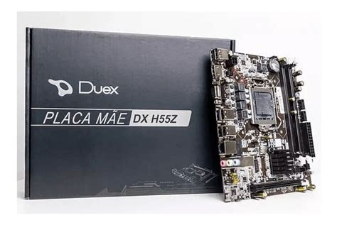 Placa Mãe Duex Dx H55z H55 Intel I3 I5 I7 Ddr3 Lga 1156