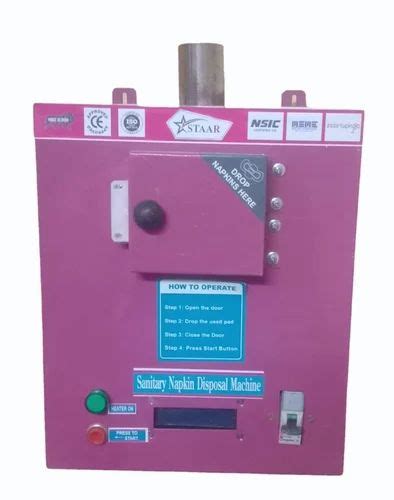 Electrical Industrial Waste Sanitary Napkin Disposal Machine At Rs 4500