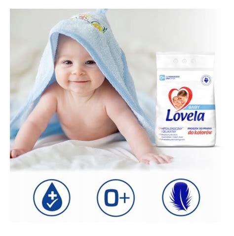 Lovela Baby Proszek Do Prania Color Kg Pra Opinie I