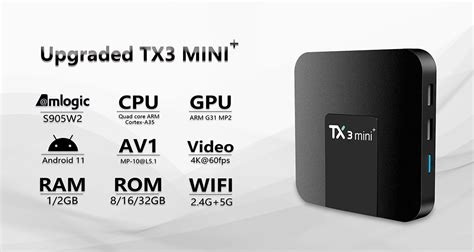 Tanix Tx Mini Powered By Amlogic S W Android Tanix Tv Box