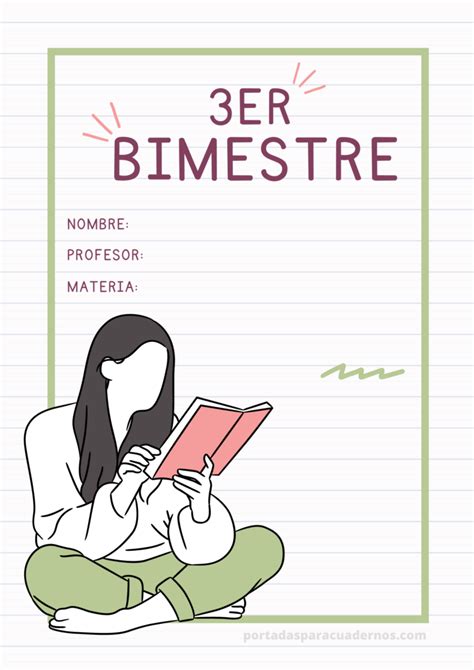 Portadas De 3er Bimestre 2024