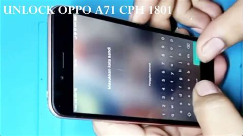 Buka Pola Oppo A71 Cph 1801 Via Brt Tanpa Bongkar Youtube