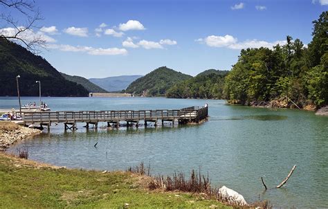 Watauga Lake Tennessee Fishing Pier Photograph By Brendan Reals