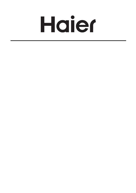 User Manual Haier HC QM72DB1 English 28 Pages