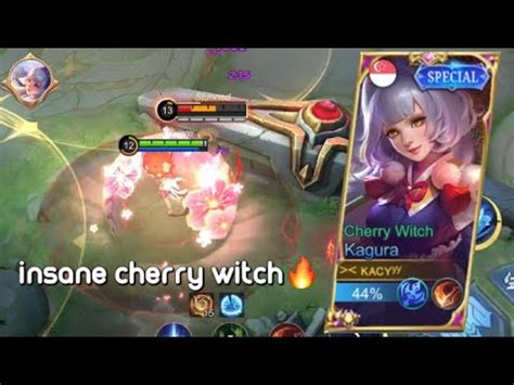 Kagura Week Cherry Witch Special Skin Legendary Gameplay Youtube