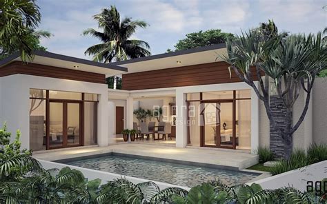 Karakter Desain Villa Bergaya Tropis Di Bali