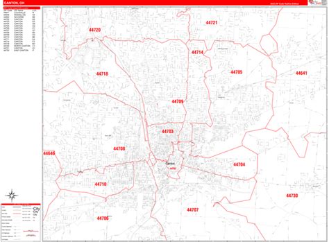 Maps of Canton Ohio - marketmaps.com