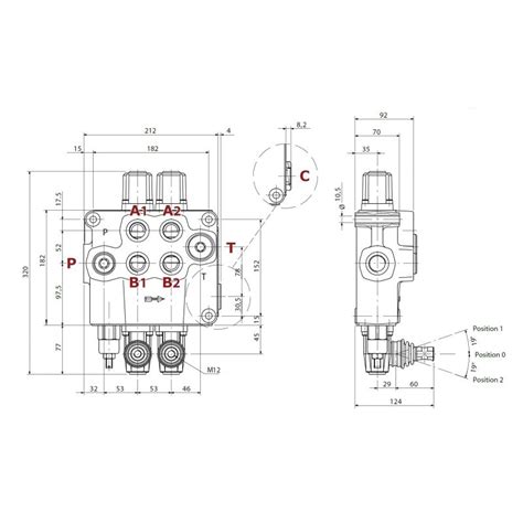 Sektion Monoblockventil Sd P Max Bar