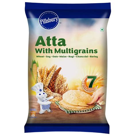 Pillsbury Multi Grain Atta 5 Kg Evegro