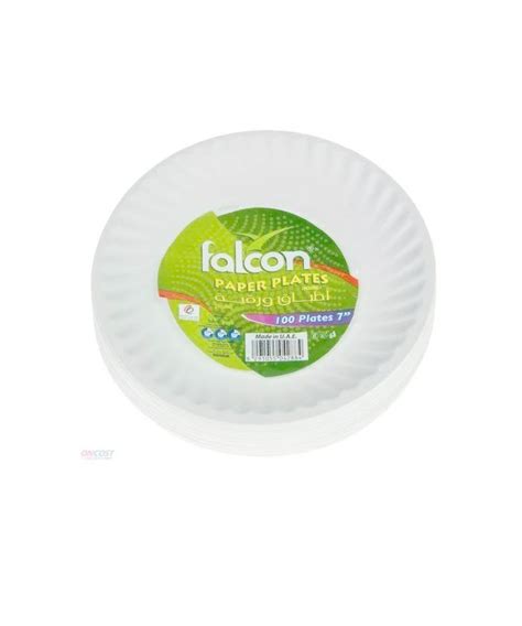 Falcon Disposable Platepaper Plate 7 100pieces