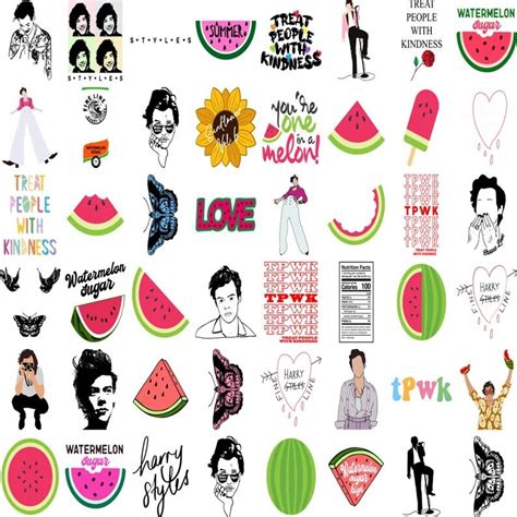 Harrystyles Svg Bundle Watermelon Png Bundles for Cricut - Etsy