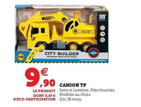 Promo Camion Tp Chez Hyper U Icatalogue Fr