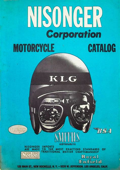 Smiths Motorcycle Equipment 1964 1966 Britcycle Parts Company