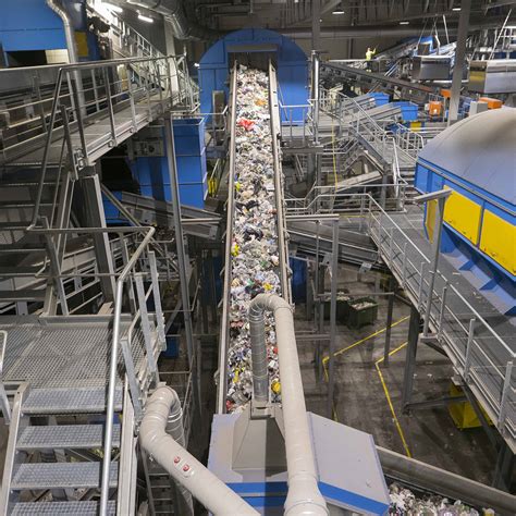 Fully Automated Waste Sorting Facility At Roaf Green Visits