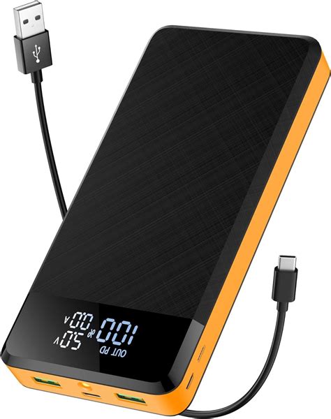 48000mAh Power Bank 25W PD3 0 USB C Powerbank Schnellladefunktion