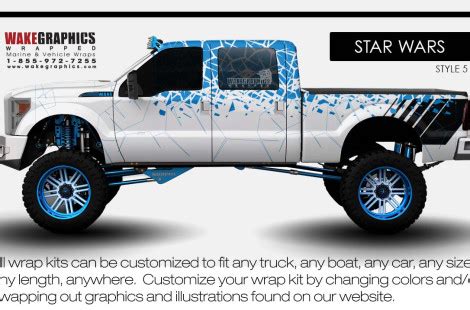 Truck Wraps Kits | Vehicle Wraps | Wake Graphics