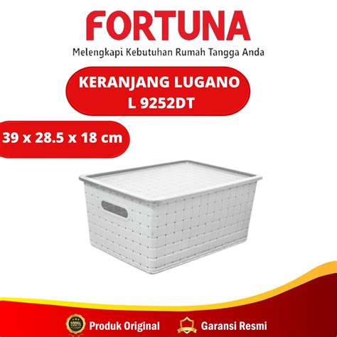 Jual Keranjang Lugano L 9252DT Keranjang Lugano Dengan Tutup Shopee