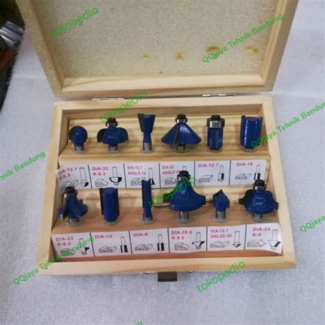 Jual Mata Pisau Profil Kayu Set 12 Pc Router Bit Set Kota Bandung