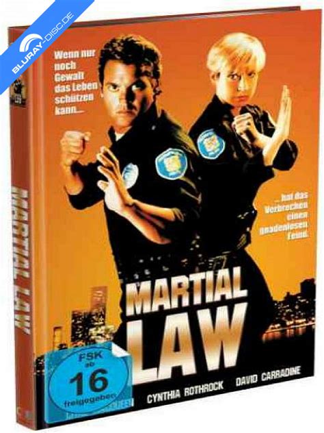 Martial Law K Limited Mediabook Edition Cover B K Uhd Blu Ray