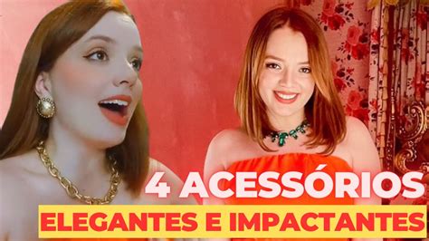 04 Acessórios para criar looks impactantes Vine Moraes YouTube