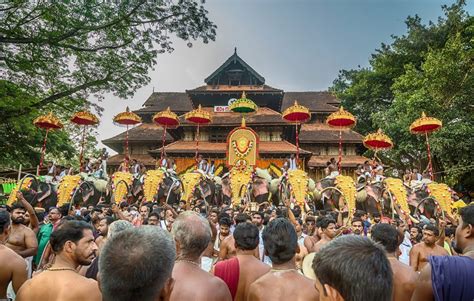 Thrissur Pooram Festival 2023 North Kerala Cultural Festivals 2023