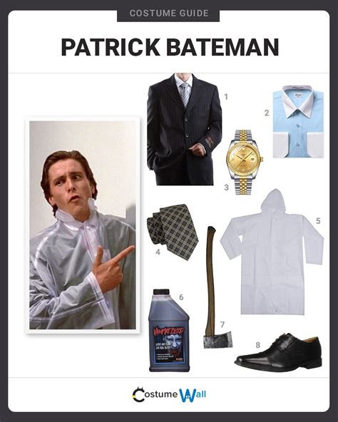 Dress Like Patrick Bateman Horror Halloween Costumes Halloween