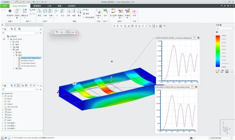 Creo Ansys Simulation 中的瞬态结构研究