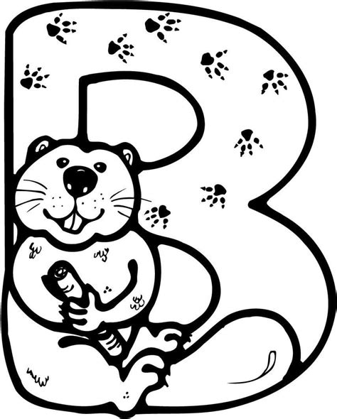 Beaver Outline Drawing at GetDrawings | Free download