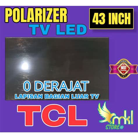 Jual POLARIS POLARIZER TV LCD LED 43 INCH PELAPIS PLASTIK FILM UNTUK