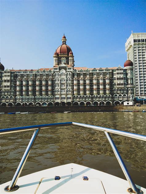 The view of beautiful Taj Hotel from Arabian sea, Mumbai. : r/mumbai