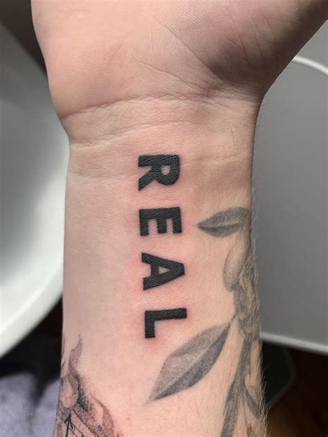 My Nf Real” Tattoo Got It August 2020 Rnfrealmusic