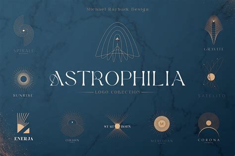 Astrophilia Logo Collection Design Cuts