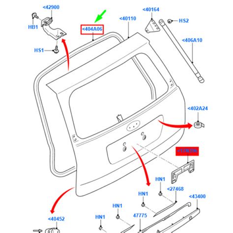 NEW FORD FOCUS MK2 ESTATE REAR BOOT TAILGATE WEATHERSTRIP SEAL 1757175