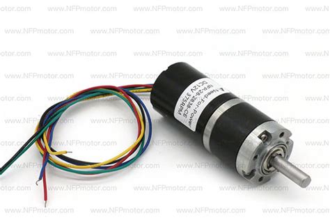 12V 24V Brushless DC Gear Motor Precisionminidrives