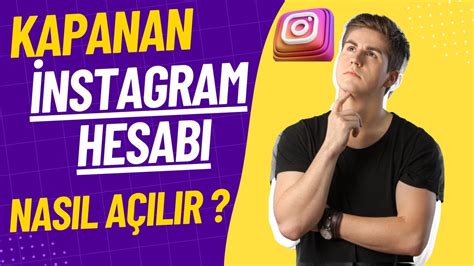 İNSTAGRAM HESABIM KAPATILDI I Askıya Alınan Hesabı Kurtarma 100 Çözüm