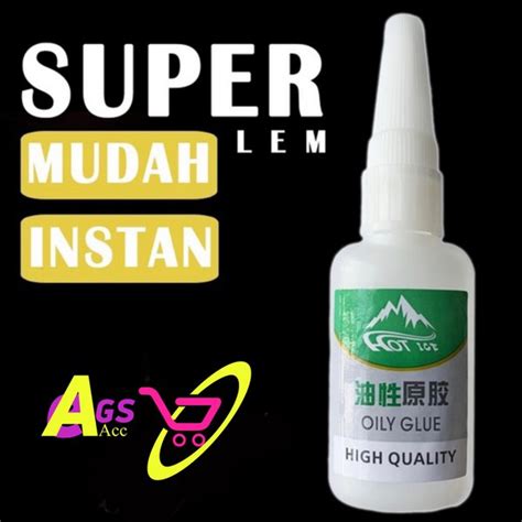 Jual Lem Super Glue Serbaguna Cairan Super Perekat Kuat Lem Korea G Lem