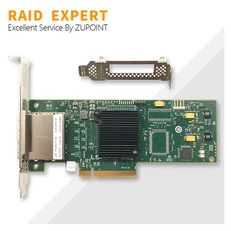 ZUPOINT LSI 9200 8e Placa Controladora RAID PCI E SAS Externo SATA HBA