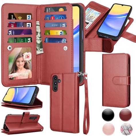 Takfox Galaxy A15 5g Casefor Samsung Galaxy A15 Wallet Phone Casetakfox Pu Leather Magnetic