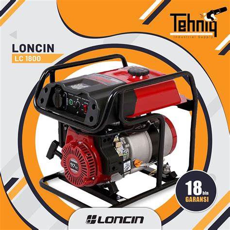 Jual Generator Genset Listrik Bensin Loncin Lc Practical Series