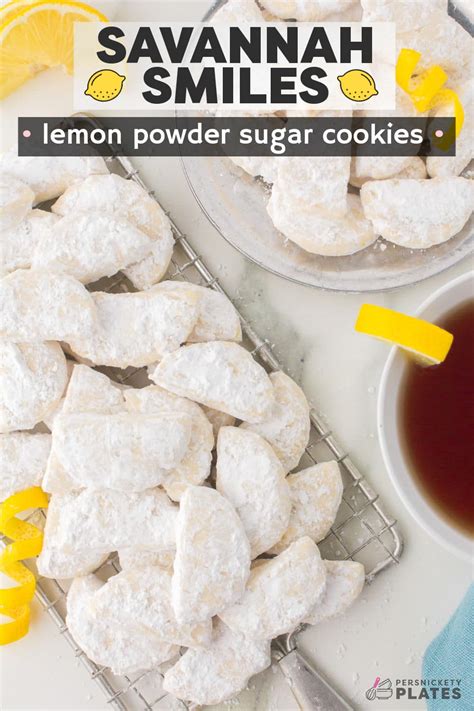 Copycat Savannah Smiles (Lemon Powder Sugar Cookies)